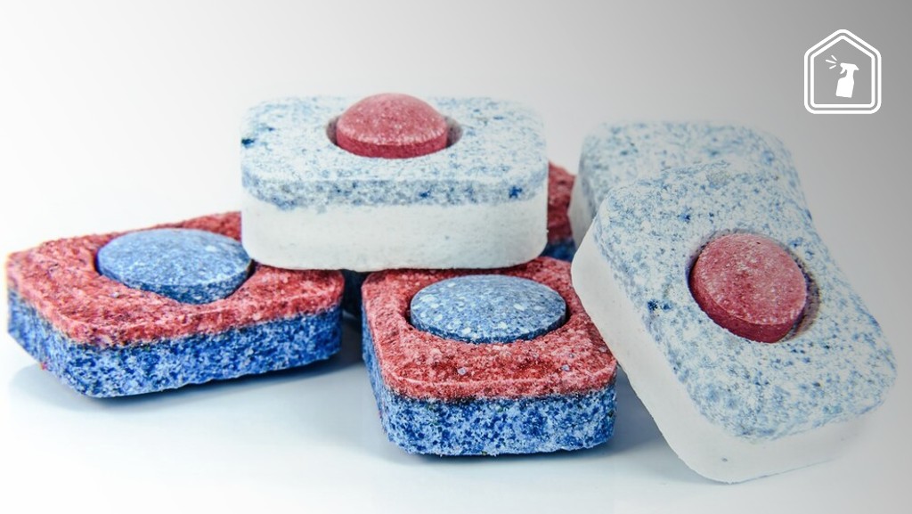 vaatwastablet in de oven